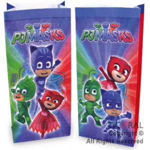 HEROES EN PIJAMA BOLSITA PAPEL 12.5X24.5CM x 10